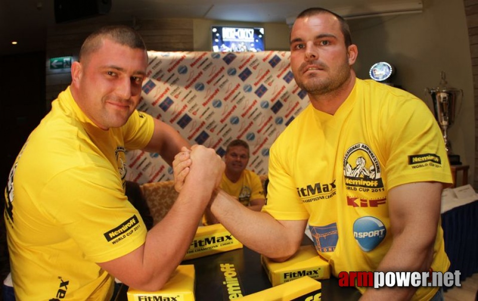 Nemiroff  2011 - Press Conference # Siłowanie na ręce # Armwrestling # Armpower.net