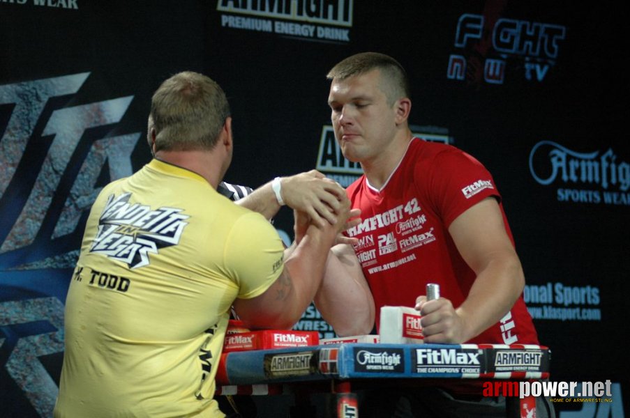 Armfight #42 - Vendetta in Vegas # Armwrestling # Armpower.net