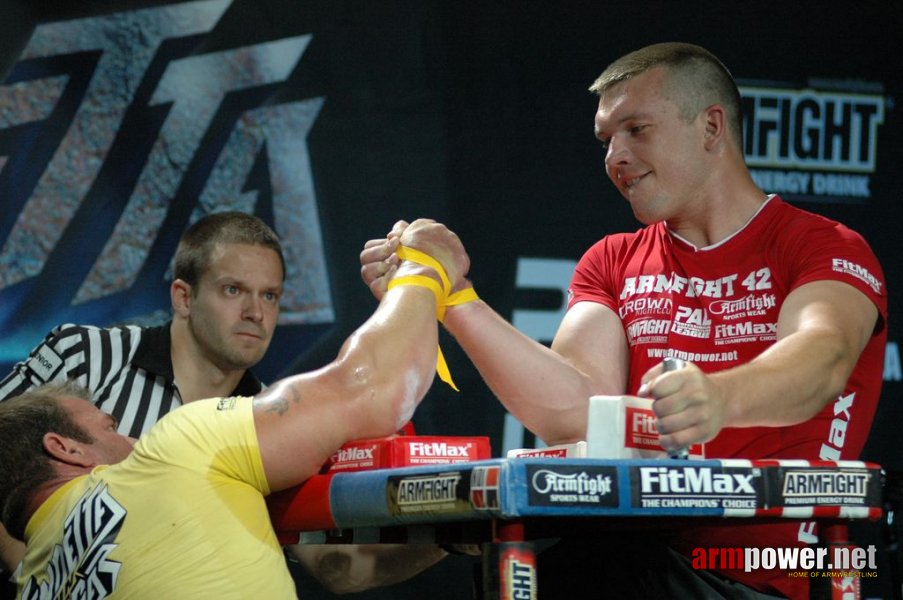 Armfight #42 - Vendetta in Vegas # Siłowanie na ręce # Armwrestling # Armpower.net