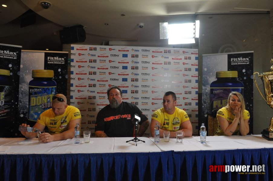 Nemiroff 2012 - Press Conference # Armwrestling # Armpower.net