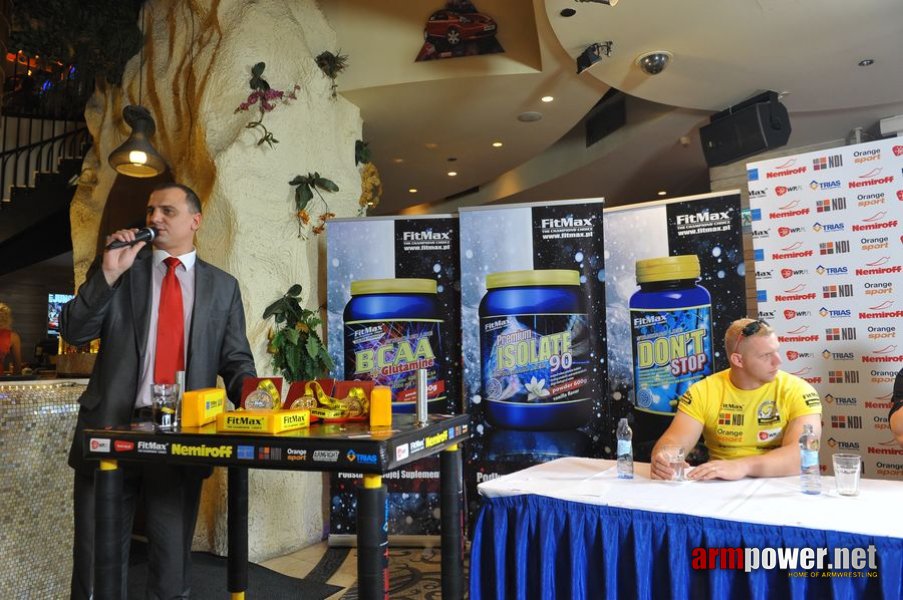 Nemiroff 2012 - Press Conference # Aрмспорт # Armsport # Armpower.net