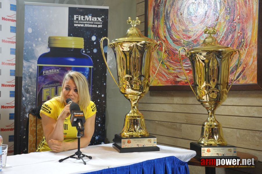 Nemiroff 2012 - Press Conference # Siłowanie na ręce # Armwrestling # Armpower.net