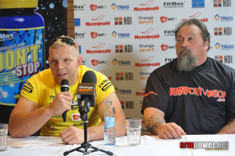 Nemiroff 2012 - Press Conference # Aрмспорт # Armsport # Armpower.net