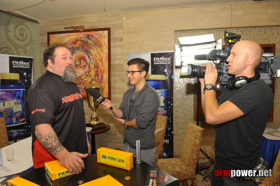 Nemiroff 2012 - Press Conference # Armwrestling # Armpower.net