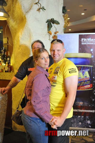 Nemiroff 2012 - Press Conference # Siłowanie na ręce # Armwrestling # Armpower.net