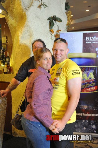 Nemiroff 2012 - Press Conference # Siłowanie na ręce # Armwrestling # Armpower.net