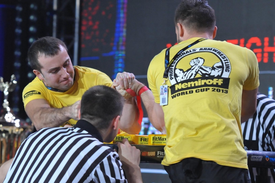 Nemiroff 2013 - left hand # Siłowanie na ręce # Armwrestling # Armpower.net