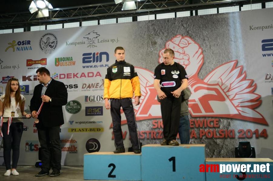 Polish Nationals 2014 - Mistrzostwa Polski 2014 - lewa ręka # Siłowanie na ręce # Armwrestling # Armpower.net