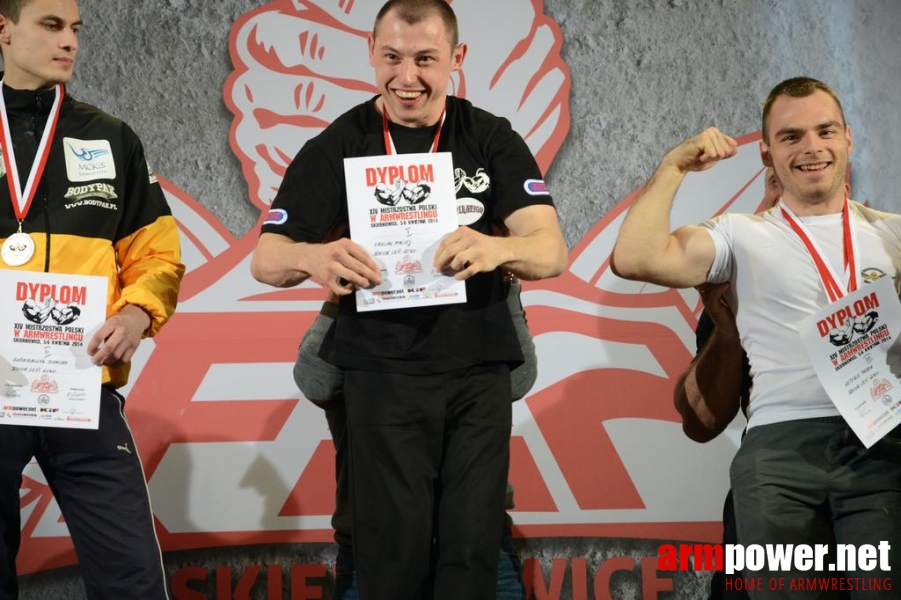 Polish Nationals 2014 - Mistrzostwa Polski 2014 - lewa ręka # Siłowanie na ręce # Armwrestling # Armpower.net