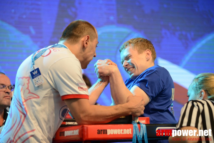 World Armwrestling Championship for Disabled 2014, Puck, Poland - left hand # Siłowanie na ręce # Armwrestling # Armpower.net