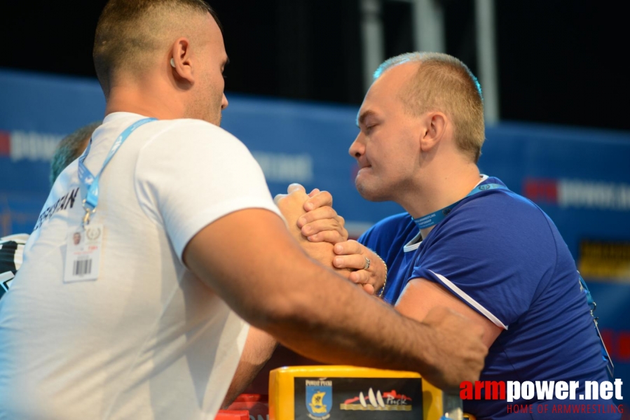 World Armwrestling Championship for Disabled 2014, Puck, Poland - left hand # Aрмспорт # Armsport # Armpower.net