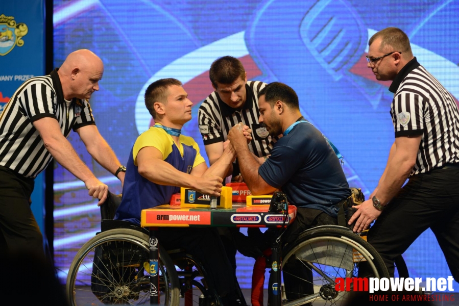 World Armwrestling Championship for Disabled 2014, Puck, Poland - left hand # Aрмспорт # Armsport # Armpower.net