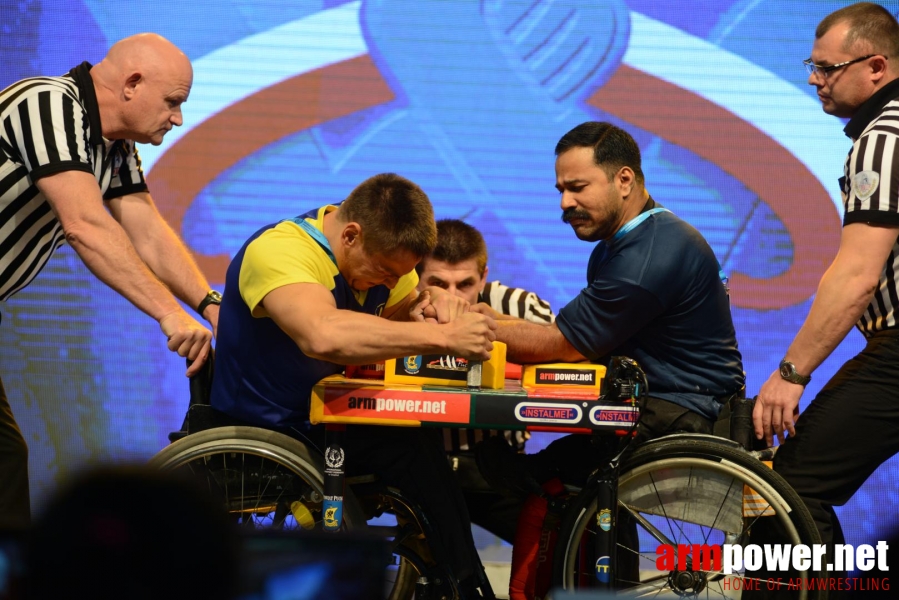 World Armwrestling Championship for Disabled 2014, Puck, Poland - left hand # Armwrestling # Armpower.net