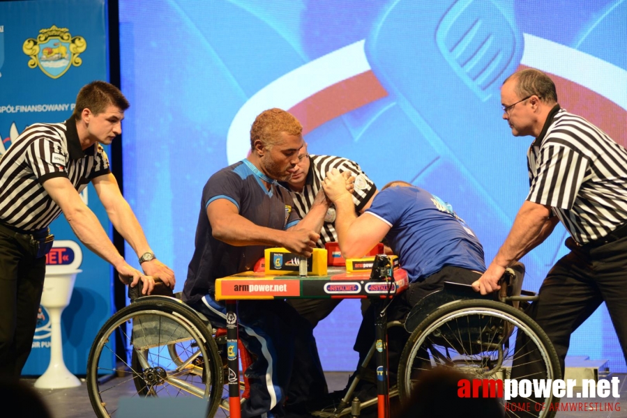 World Armwrestling Championship for Disabled 2014, Puck, Poland - left hand # Aрмспорт # Armsport # Armpower.net