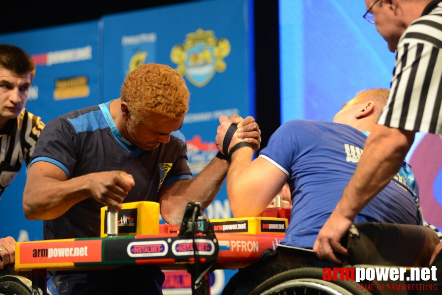 World Armwrestling Championship for Disabled 2014, Puck, Poland - left hand # Aрмспорт # Armsport # Armpower.net