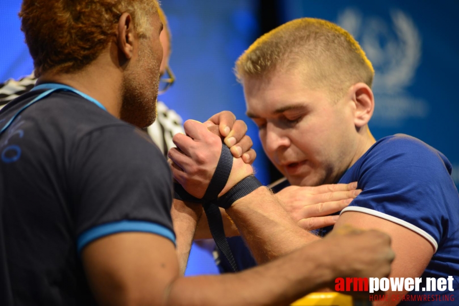 World Armwrestling Championship for Disabled 2014, Puck, Poland - left hand # Aрмспорт # Armsport # Armpower.net