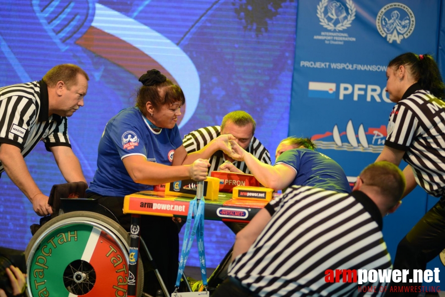 World Armwrestling Championship for Disabled 2014, Puck, Poland - left hand # Aрмспорт # Armsport # Armpower.net