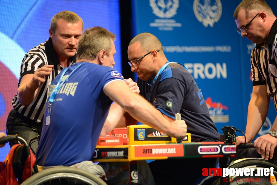 World Armwrestling Championship for Disabled 2014, Puck, Poland - left hand # Aрмспорт # Armsport # Armpower.net