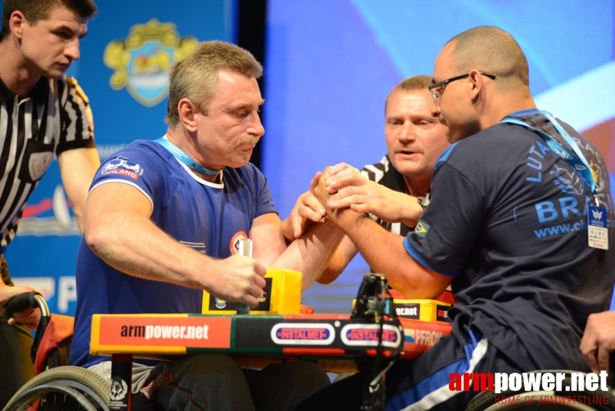 World Armwrestling Championship for Disabled 2014, Puck, Poland - left hand # Armwrestling # Armpower.net