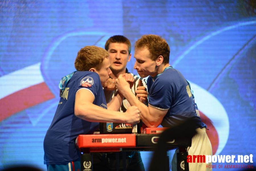 World Armwrestling Championship for Disabled 2014, Puck, Poland - left hand # Aрмспорт # Armsport # Armpower.net