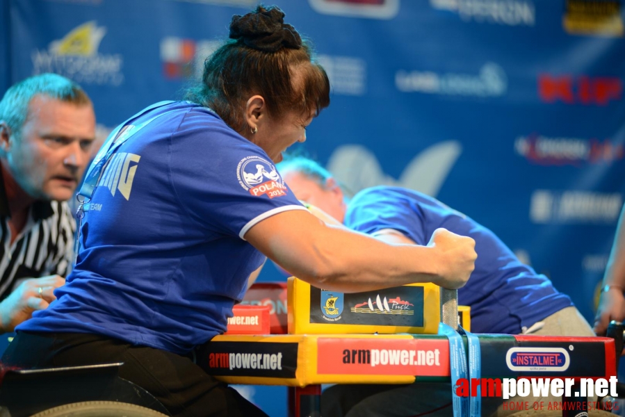 World Armwrestling Championship for Disabled 2014, Puck, Poland - left hand # Armwrestling # Armpower.net