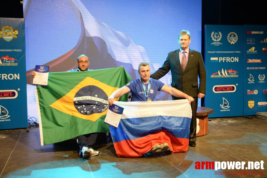 World Armwrestling Championship for Disabled 2014, Puck, Poland - left hand # Armwrestling # Armpower.net