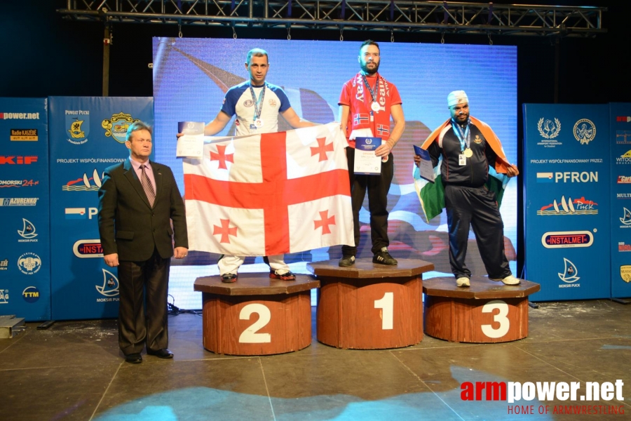 World Armwrestling Championship for Disabled 2014, Puck, Poland - left hand # Armwrestling # Armpower.net