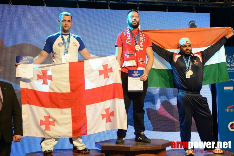 World Armwrestling Championship for Disabled 2014, Puck, Poland - left hand # Armwrestling # Armpower.net