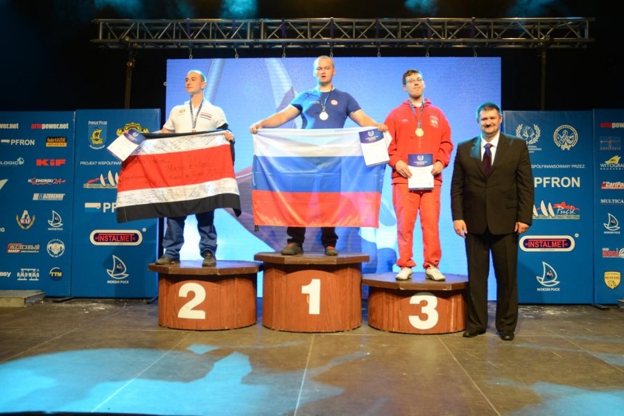 World Armwrestling Championship for Disabled 2014, Puck, Poland - left hand # Siłowanie na ręce # Armwrestling # Armpower.net