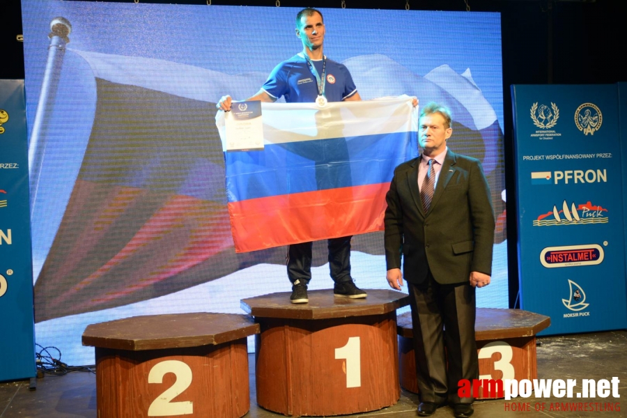 World Armwrestling Championship for Disabled 2014, Puck, Poland - left hand # Siłowanie na ręce # Armwrestling # Armpower.net