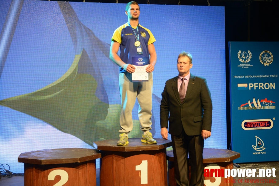 World Armwrestling Championship for Disabled 2014, Puck, Poland - left hand # Armwrestling # Armpower.net