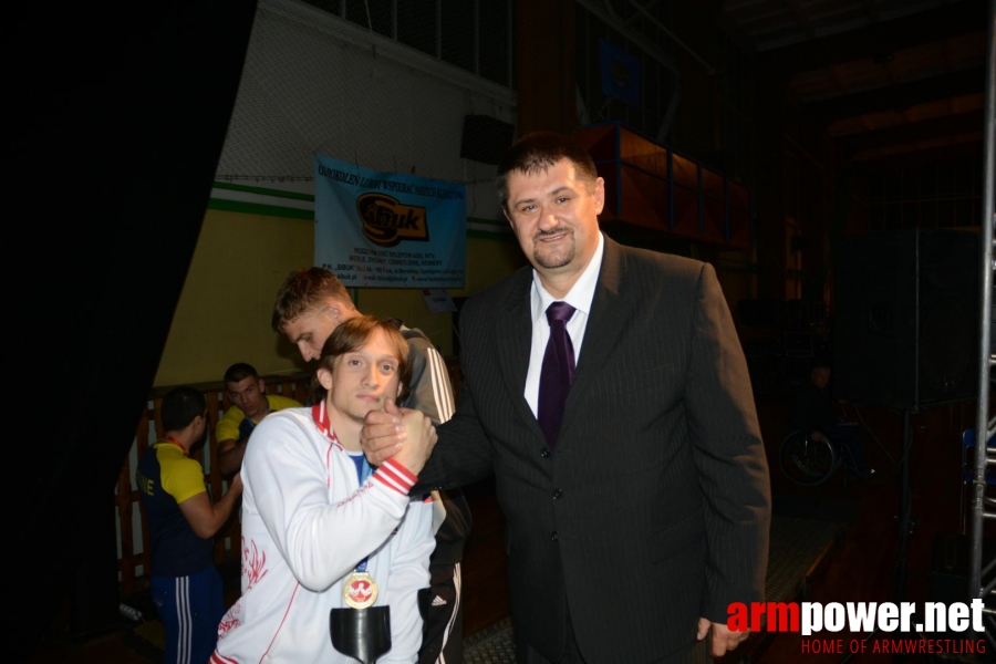 World Armwrestling Championship for Disabled 2014, Puck, Poland - left hand # Siłowanie na ręce # Armwrestling # Armpower.net