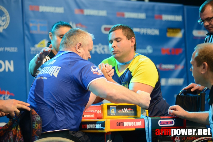 World Armwrestling Championship for Disabled 2014, Puck, Poland - left hand # Aрмспорт # Armsport # Armpower.net