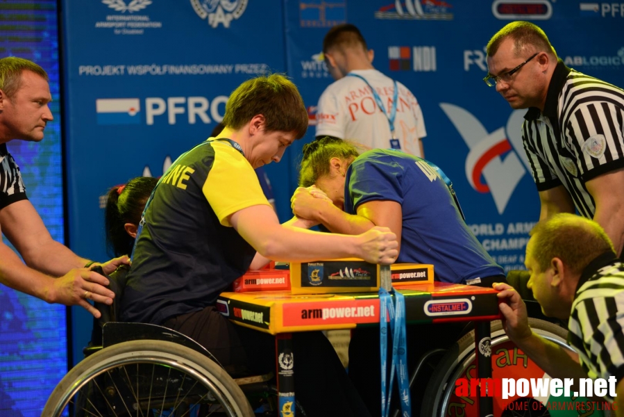 World Armwrestling Championship for Disabled 2014, Puck, Poland - left hand # Aрмспорт # Armsport # Armpower.net