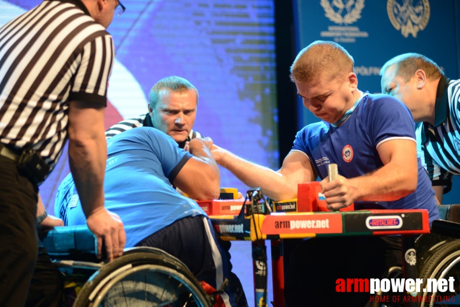 World Armwrestling Championship for Disabled 2014, Puck, Poland - right hand # Aрмспорт # Armsport # Armpower.net