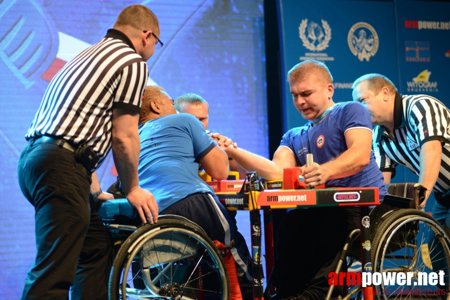 World Armwrestling Championship for Disabled 2014, Puck, Poland - right hand # Armwrestling # Armpower.net