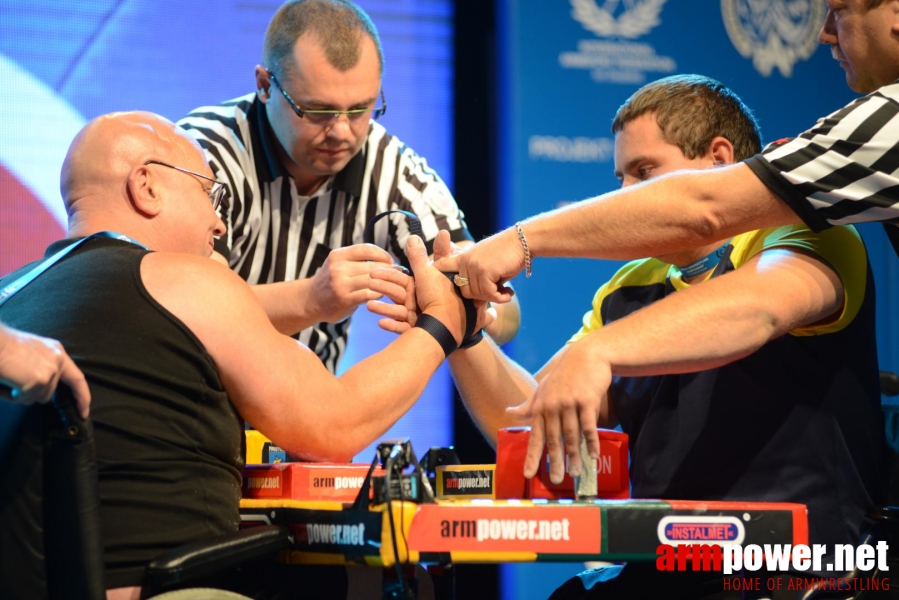 World Armwrestling Championship for Disabled 2014, Puck, Poland - right hand # Armwrestling # Armpower.net