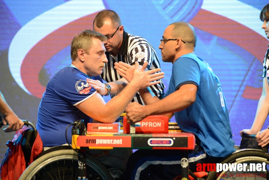 World Armwrestling Championship for Disabled 2014, Puck, Poland - right hand # Armwrestling # Armpower.net