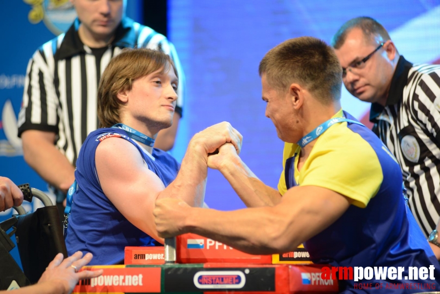 World Armwrestling Championship for Disabled 2014, Puck, Poland - right hand # Aрмспорт # Armsport # Armpower.net