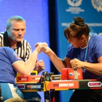 World Armwrestling Championship for Disabled 2014, Puck, Poland - right hand # Aрмспорт # Armsport # Armpower.net