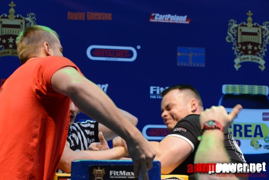 XV Puchar Polski 2014 - lewa ręka - eliminacje # Siłowanie na ręce # Armwrestling # Armpower.net