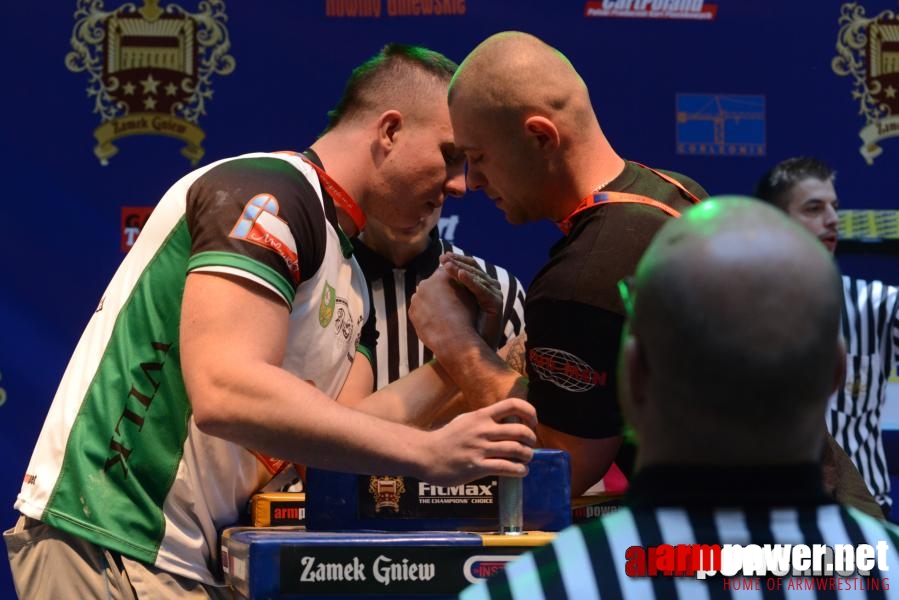 XV Puchar Polski 2014 - lewa ręka - eliminacje # Siłowanie na ręce # Armwrestling # Armpower.net