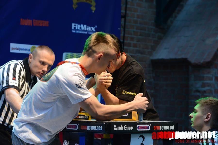 XV Puchar Polski 2014 - lewa ręka - eliminacje # Siłowanie na ręce # Armwrestling # Armpower.net