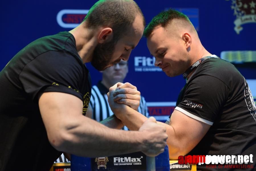 XV Puchar Polski 2014 - lewa ręka - eliminacje # Siłowanie na ręce # Armwrestling # Armpower.net