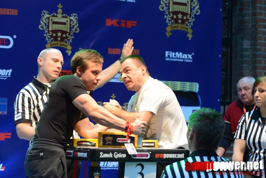 XV Puchar Polski 2014 - lewa ręka - eliminacje # Siłowanie na ręce # Armwrestling # Armpower.net