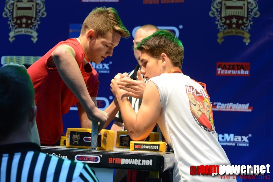 XV Puchar Polski 2014 - lewa ręka - eliminacje # Siłowanie na ręce # Armwrestling # Armpower.net