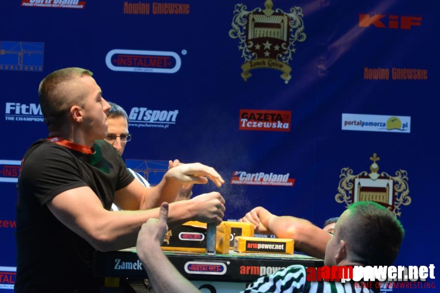 XV Puchar Polski 2014 - lewa ręka - eliminacje # Siłowanie na ręce # Armwrestling # Armpower.net