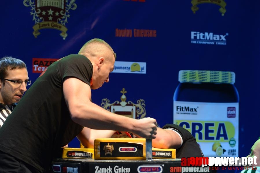 XV Puchar Polski 2014 - lewa ręka - eliminacje # Siłowanie na ręce # Armwrestling # Armpower.net