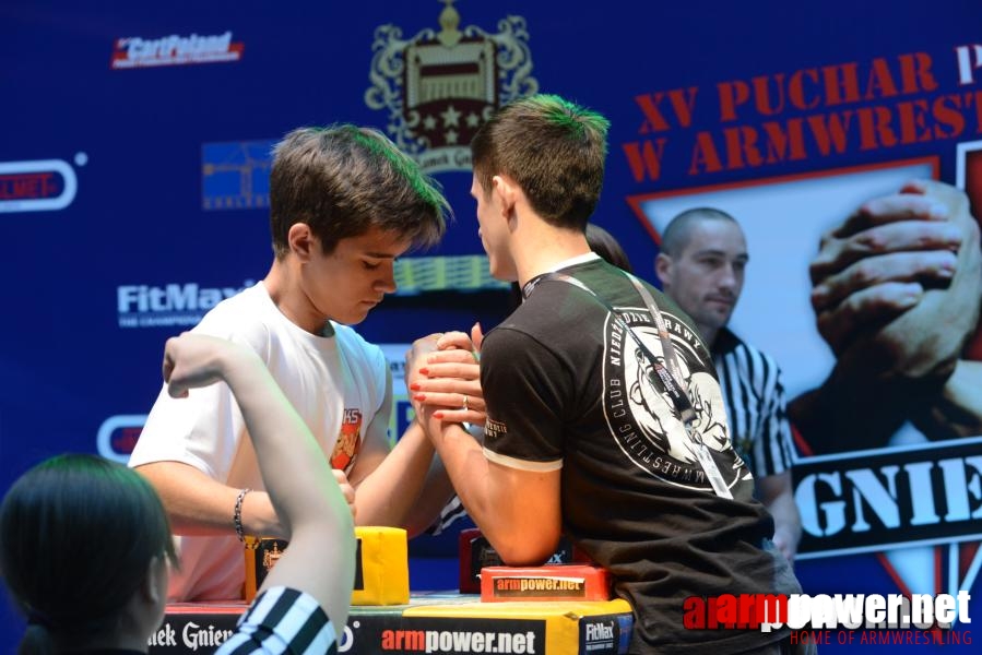 XV Puchar Polski 2014 - lewa ręka - eliminacje # Armwrestling # Armpower.net