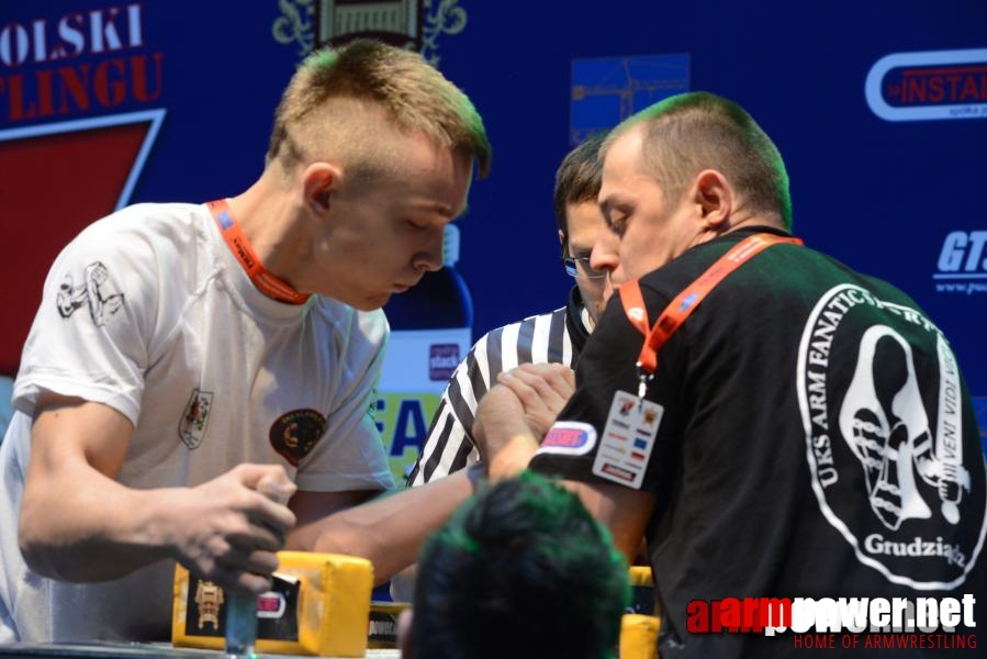 XV Puchar Polski 2014 - lewa ręka - eliminacje # Armwrestling # Armpower.net